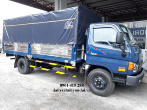 Nội thất hoàn hảo của xe tải 8 tấn Hyundai HD120SL