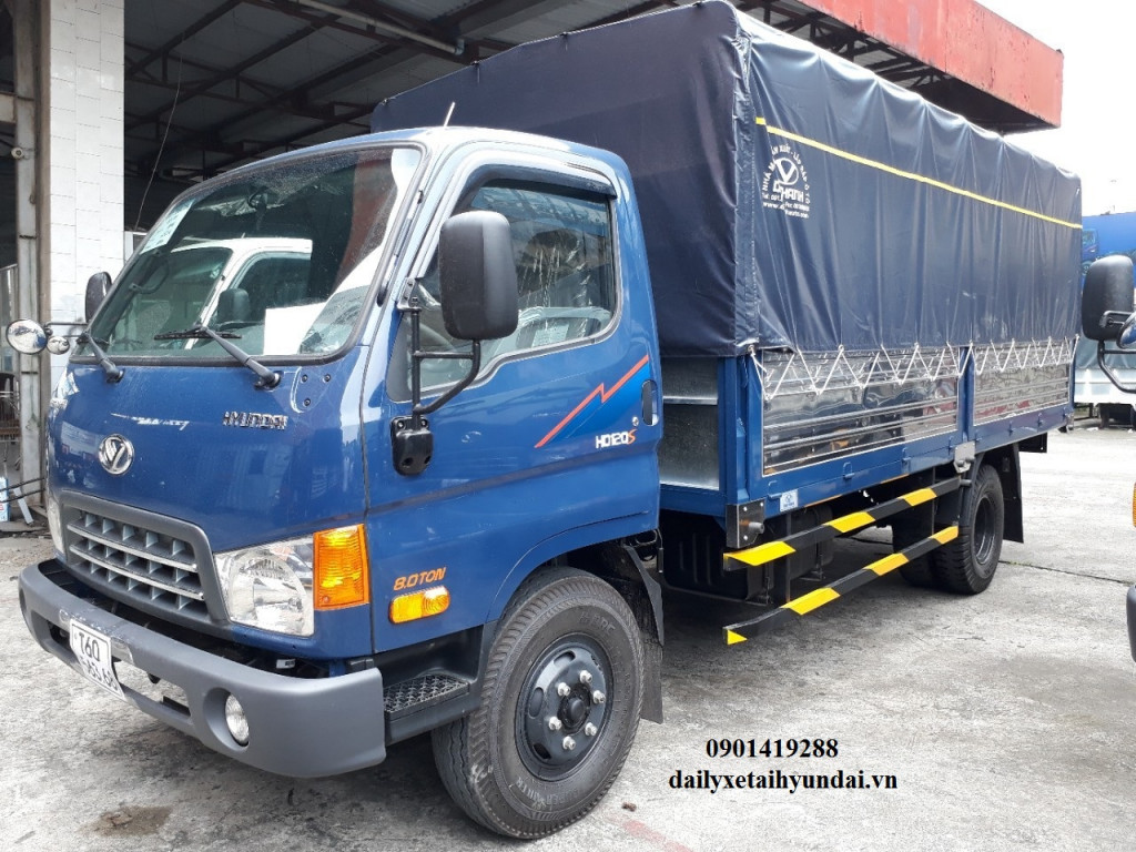 Xe Tải Hyundai 8 Tấn HD120SL Đô Thành Thùng Dài 6m2