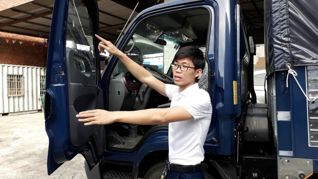 Thông số và tổng thể về xe tải hyundai 8 tấn HD120SL