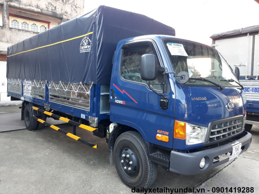 Xe Tải Huyndai 8 Tấn HD 120SL Đô Thành Thùng Lửng Dài 6m3