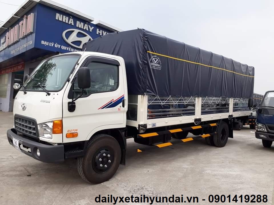 Xe Tải Huyndai 8 Tấn HD 120SL Đô Thành Thùng Lửng Dài 6m3