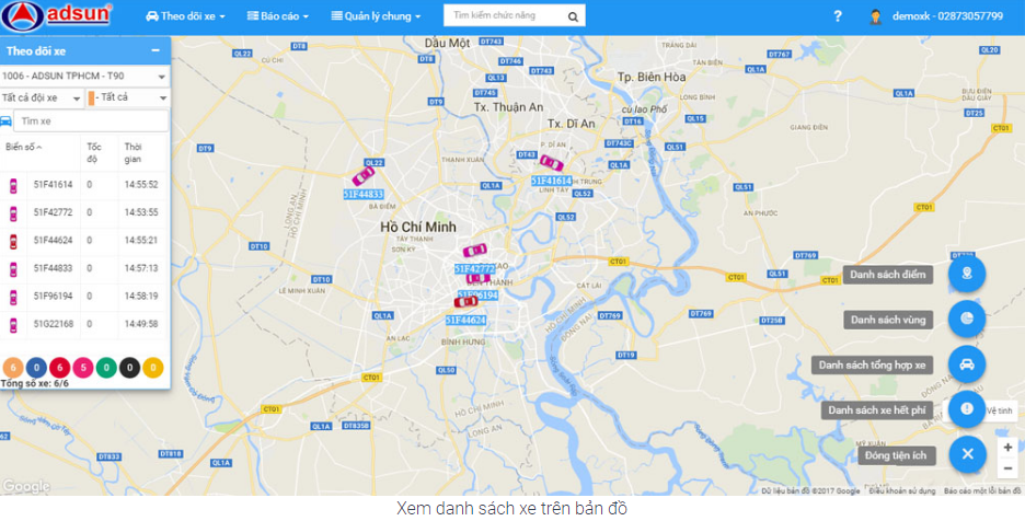 Định Vị Xe Tải adsun