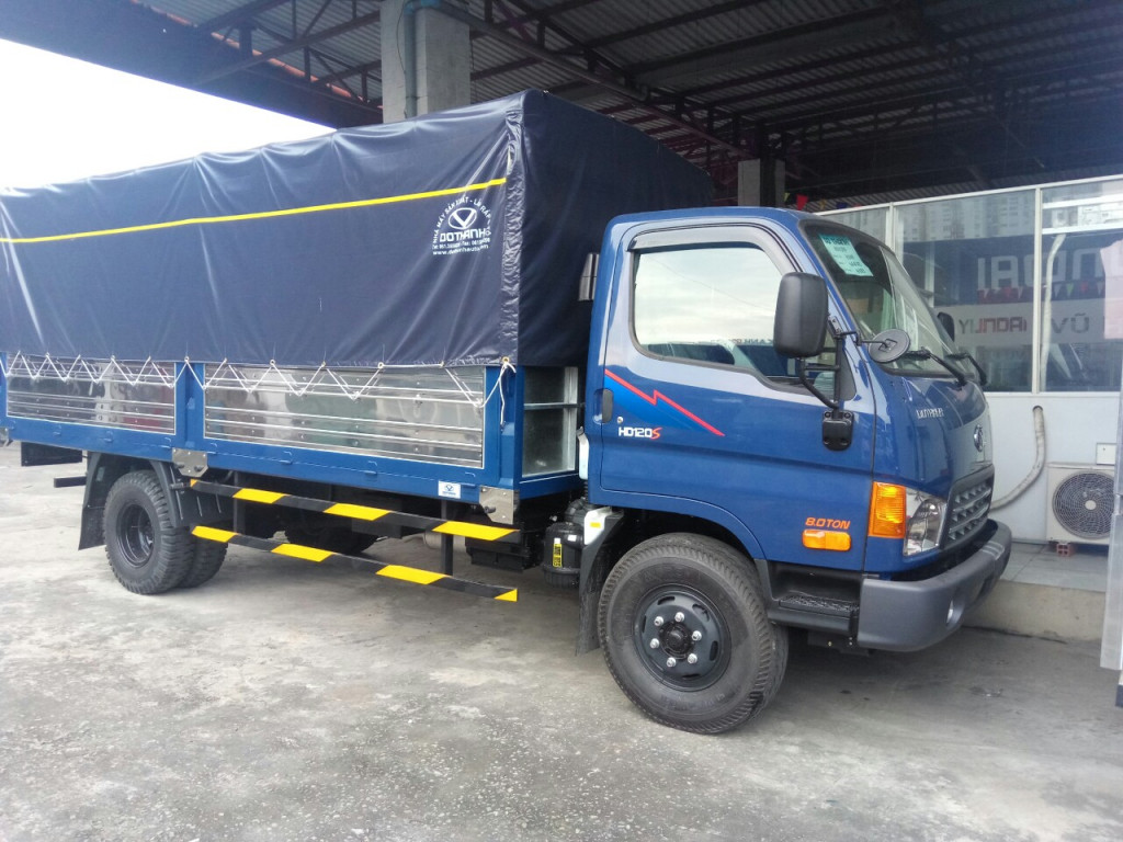 Đặc điểm của Xe Tải 8 tấn Hyundai HD120SL thùng dài 6m2