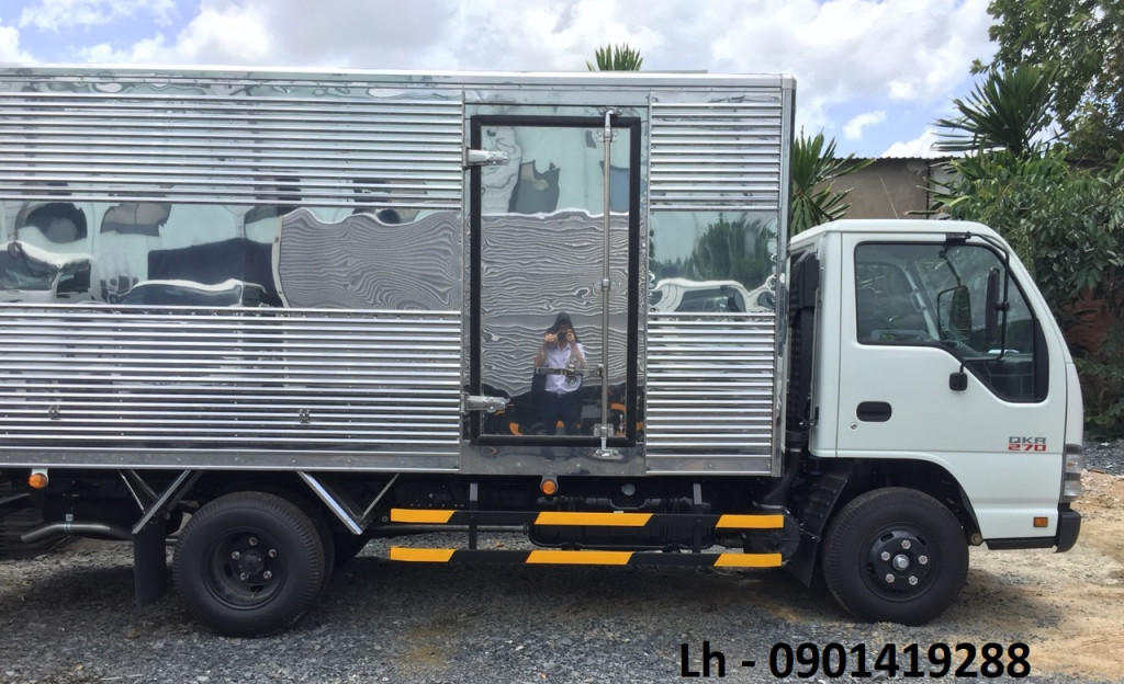 thung xe isuzu 1t4