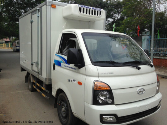 Xe Tải 1.5 Tấn Hyundai Porter H150 Thùng Đông Lạnh Thành Công