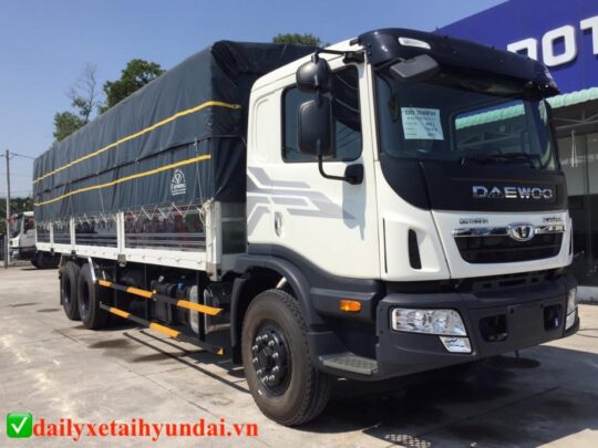 Xe Tải Daewoo 3 Chân 15 Tấn - Thùng 9.2 Mét và 7.6 Mét
