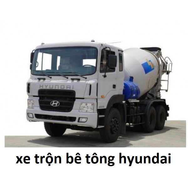 xe tron be tong hyundai