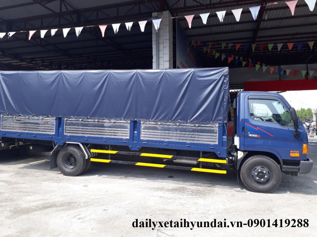 xe tai hd120sl thung bat